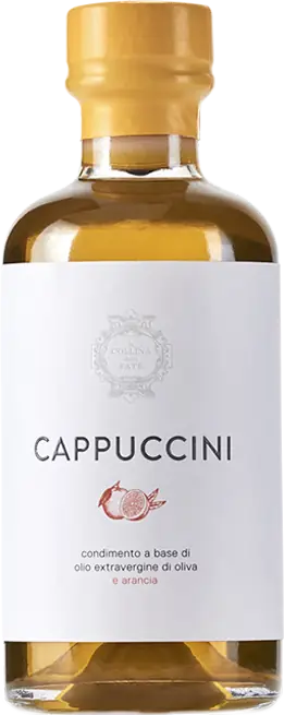 Aceite AOVE Cappuccini con naranja